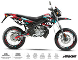 Dekor kit 50cc Derbi Senda xtreme 2006-2010 Army Fraxis