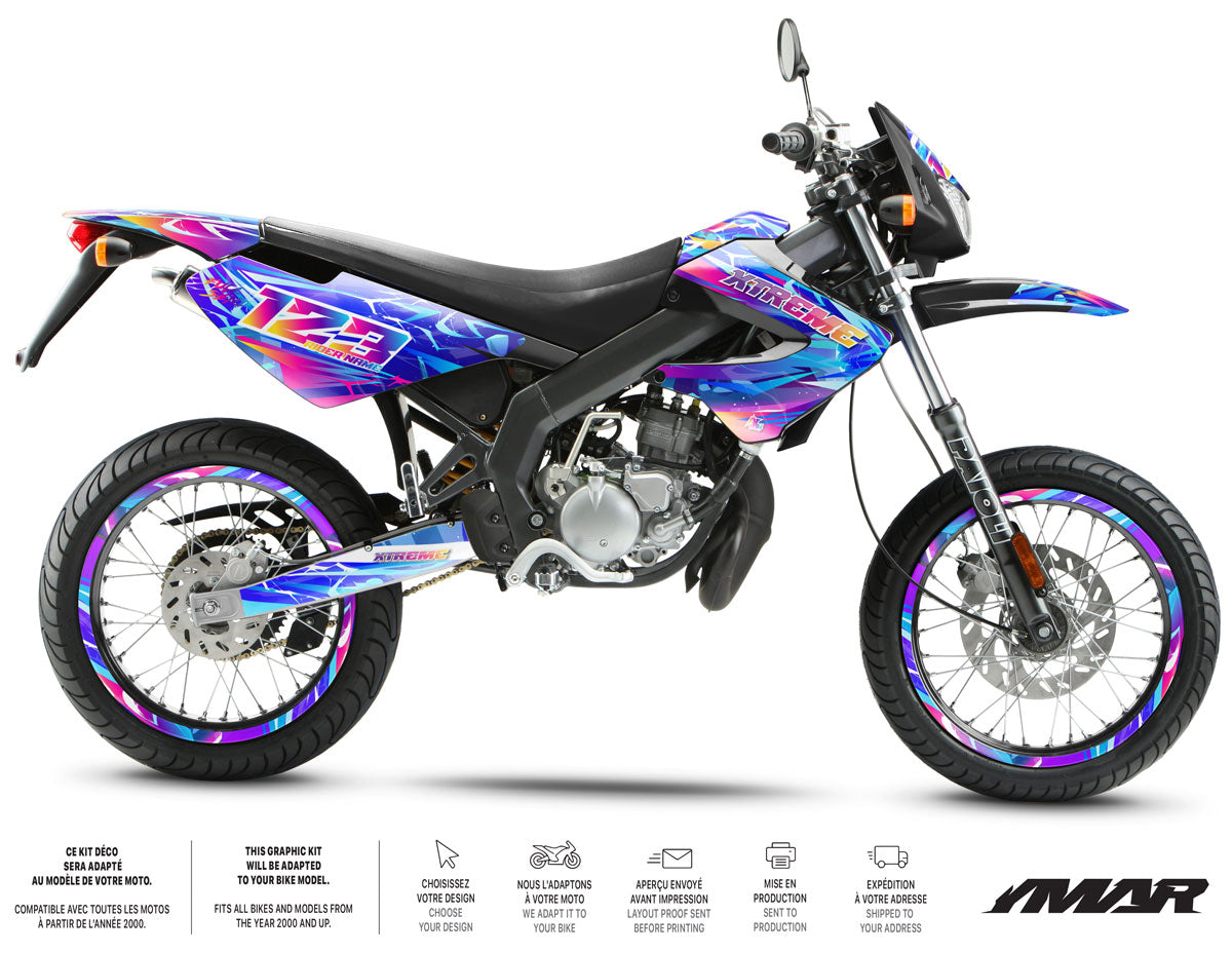 Kit déco 50cc Derbi Senda xtreme 2006-2010 Ultravector