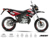 Kit déco 50cc Derbi Senda xtreme 2006-2010 Yoshi