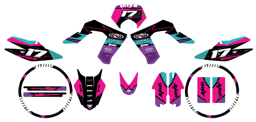 Kit déco Derbi DRD Pro 2006-2014 Synth