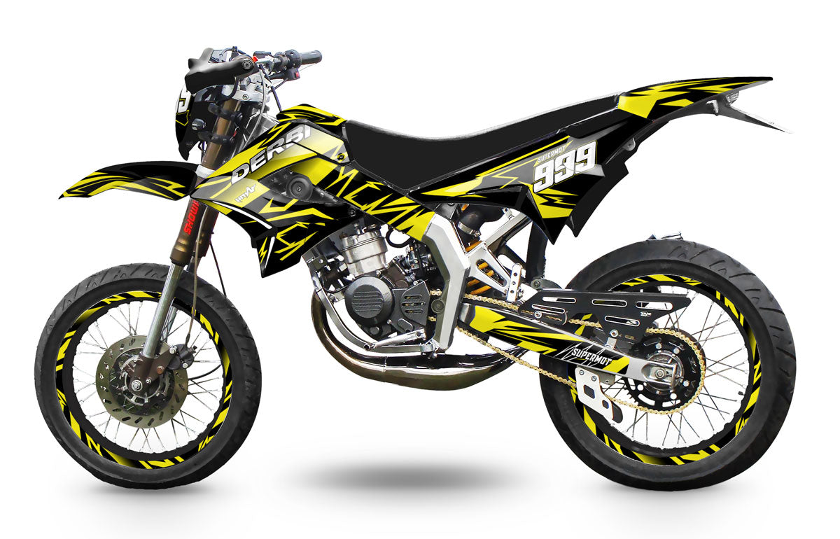Kit déco 50cc Derbi Senda TNT Tuning Huitième | autocollants moto | personnalisation 50cc | armysctv