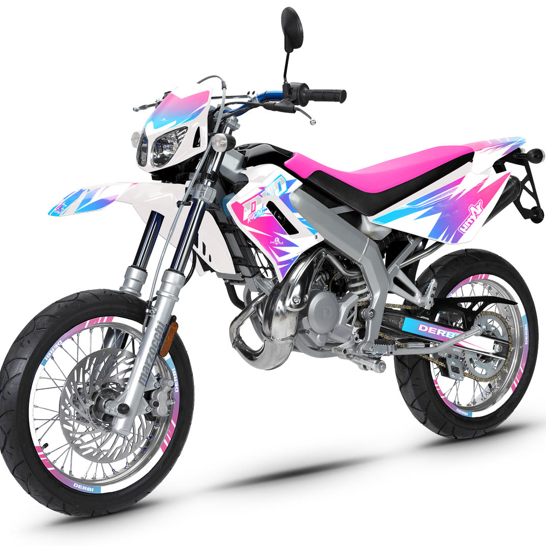 Graphic decals 50cc Derbi DRD Racing 2004-2010 X-Fast