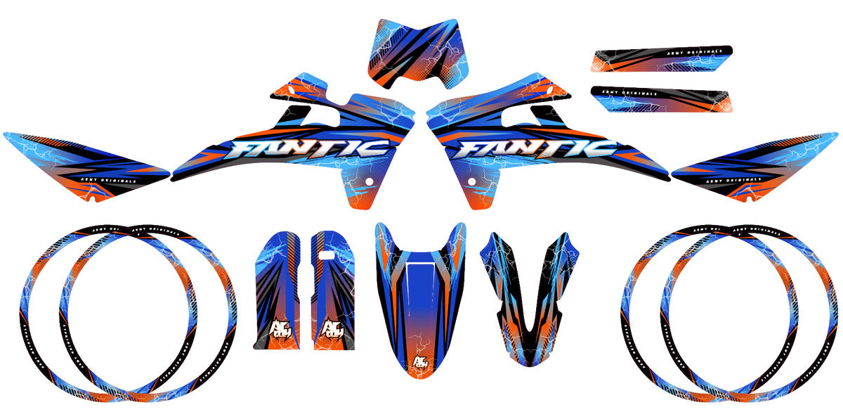 Kit déco 50cc Fantic 2017-2022 Huffler