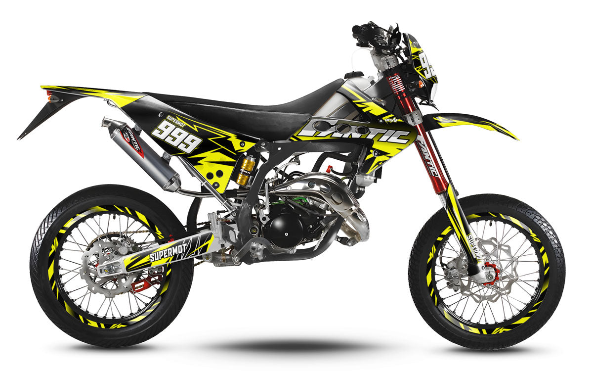 Kit déco 50cc Fantic Caballero 2013-2016 Army Huitième | autocollants moto | personnalisation 50cc | armysctv