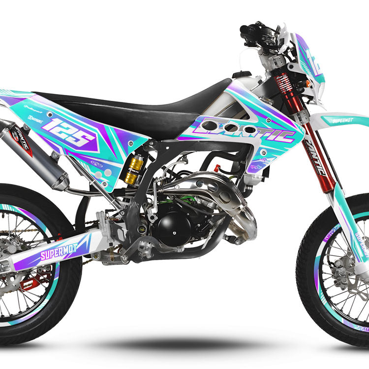 Kit de pegatinas 50cc Fantic Caballero 2013-2016 MX Sky