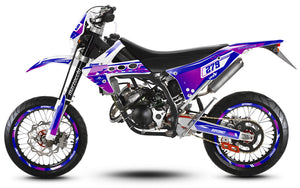 Kit déco 50cc Fantic Caballero 2013-2016 Skynine | autocollants moto | personnalisation 50cc | armysctv