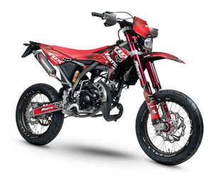 Kit déco Fantic 50cc 2017-2022 Army Fox | autocollants moto | personnalisation 50cc | armysctv
