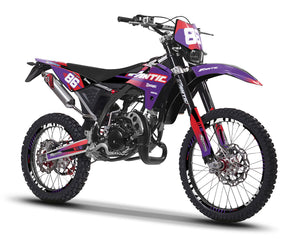 Kit déco Fantic XE 50cc Enduro 2017-2022 Blast | autocollants moto | personnalisation 50cc | armysctv