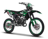 Kit déco Fantic XE 50cc Enduro 2017-2022 Dream | autocollants moto | personnalisation 50cc | armysctv