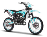 Kit déco Fantic XE 50cc Enduro 2017-2022 Superlight | autocollants moto | personnalisation 50cc | armysctv