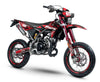 Graphics kit Fantic 50cc 2017-2022 Scrambler | motorcycle stickers | 50cc customization | armysctv