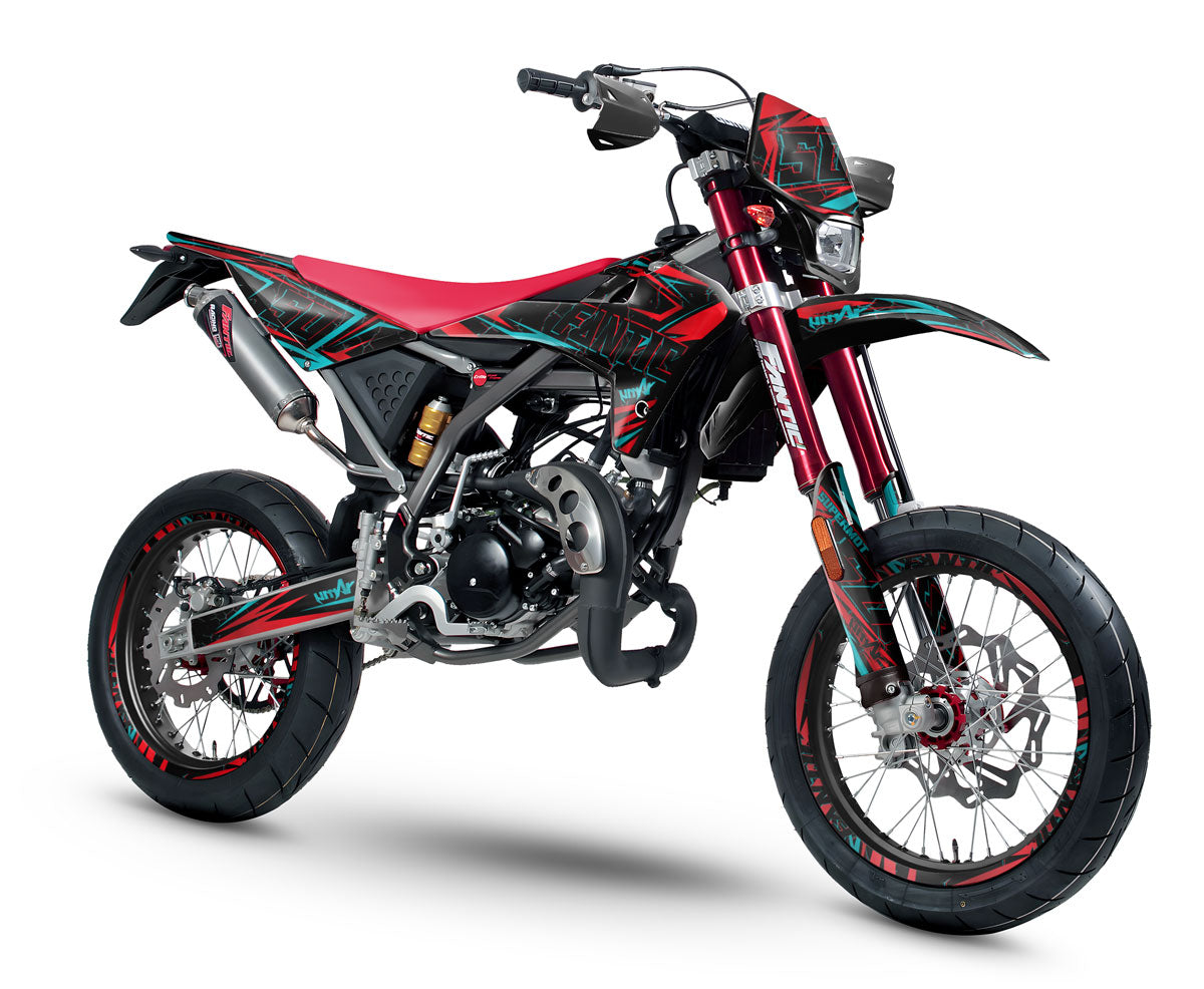 Kit déco Fantic 50cc 2017-2022 Schredder | autocollants moto | personnalisation 50cc | armysctv