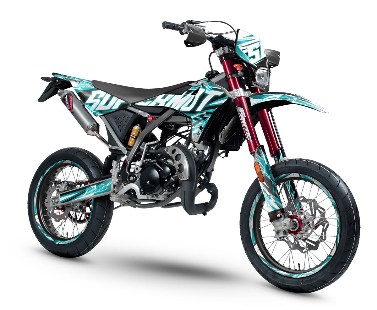 Kit déco Fantic 50cc 2017-2022 Shaker | autocollants moto | personnalisation 50cc | armysctv