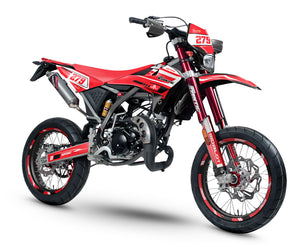 Kit pegatinas Fantic 50cc 2017-2022 Skynine | pegatinas para moto | personalización 50cc | armysctv