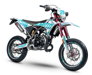 Kit déco Fantic 50cc 2017-2022 Superlight | autocollants moto | personnalisation 50cc | armysctv