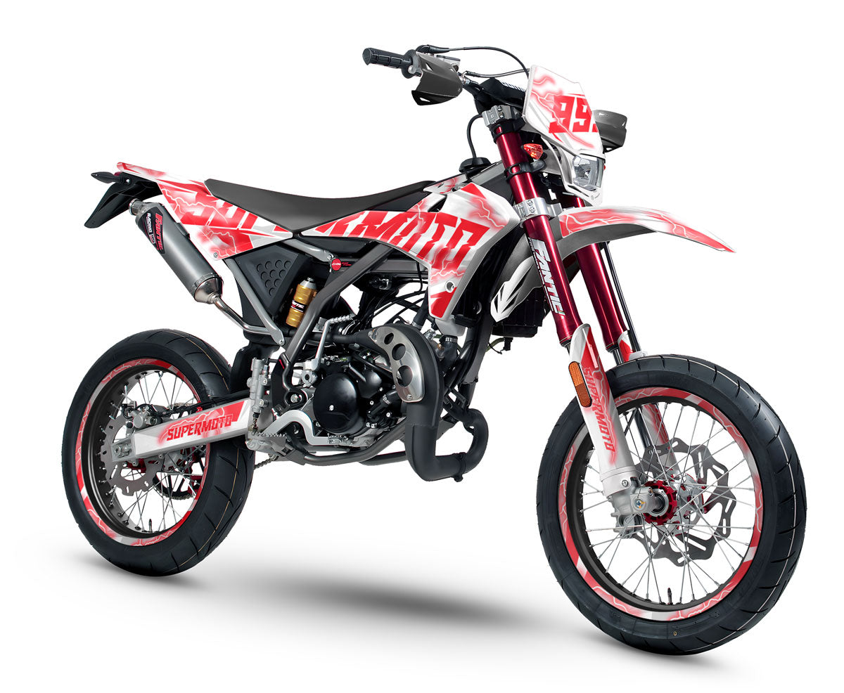 Kit déco Fantic 50cc 2017-2022 Superlight | autocollants moto | personnalisation 50cc | armysctv