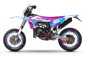 Kit déco Fantic 50cc 2023-2025 Artisse | autocollants moto | personnalisation 50cc | armysctv