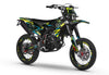 Kit déco Fantic 50cc 2023-2025 Bleuz | autocollants moto | personnalisation 50cc | armysctv