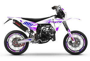 Kit pegatinas Fantic 50cc 2023-2025 Frío | pegatinas para moto | personalización 50cc | armysctv
