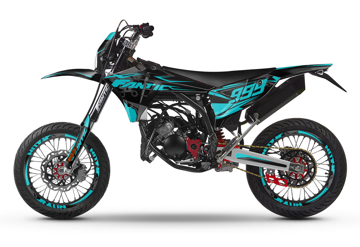 Kit déco Fantic 50cc 2023-2025 Cold | autocollants moto | personnalisation 50cc | armysctv