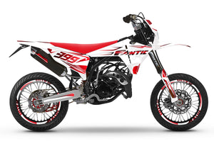 Kit pegatinas Fantic 50cc 2023-2025 Frío | pegatinas para moto | personalización 50cc | armysctv