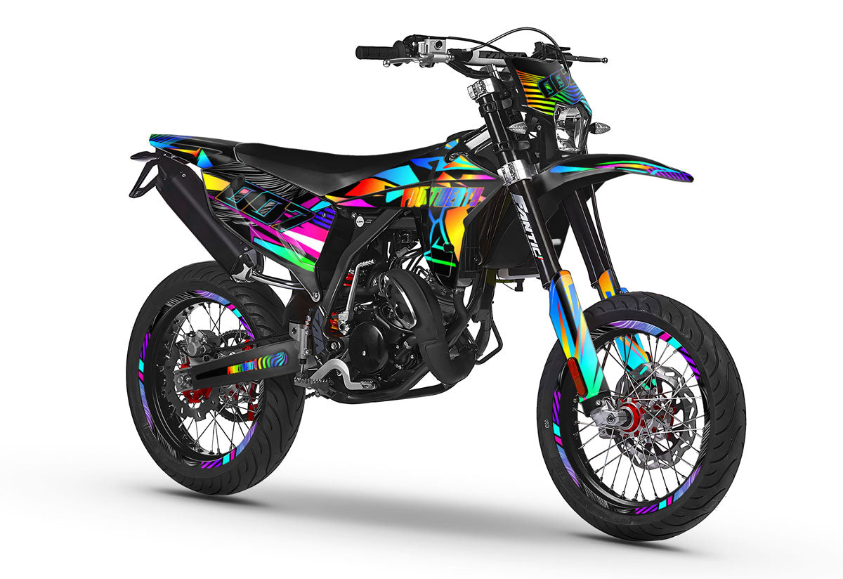 Kit déco Fantic 50cc 2023-2025 Fourtwenty | autocollants moto | personnalisation 50cc | armysctv
