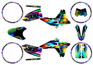 Kit déco Fantic 50cc 2023-2025 Fourtwenty | autocollants moto | personnalisation 50cc | armysctv