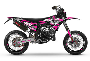 Deko-sett Fantic 50cc 2023-2025 Frost | motorsykkelklistremerker | tilpasning 50cc | armysctv