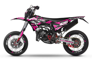 Deko-sett Fantic 50cc 2023-2025 Frost | motorsykkelklistremerker | tilpasning 50cc | armysctv