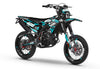 Graphics kit Fantic 50cc 2023-2025 Frost | motorcycle stickers | 50cc customization | armysctv