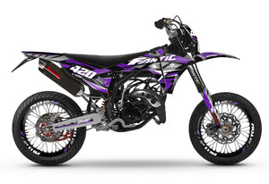 Deko-sett Fantic 50cc 2023-2025 Frost | motorsykkelklistremerker | tilpasning 50cc | armysctv