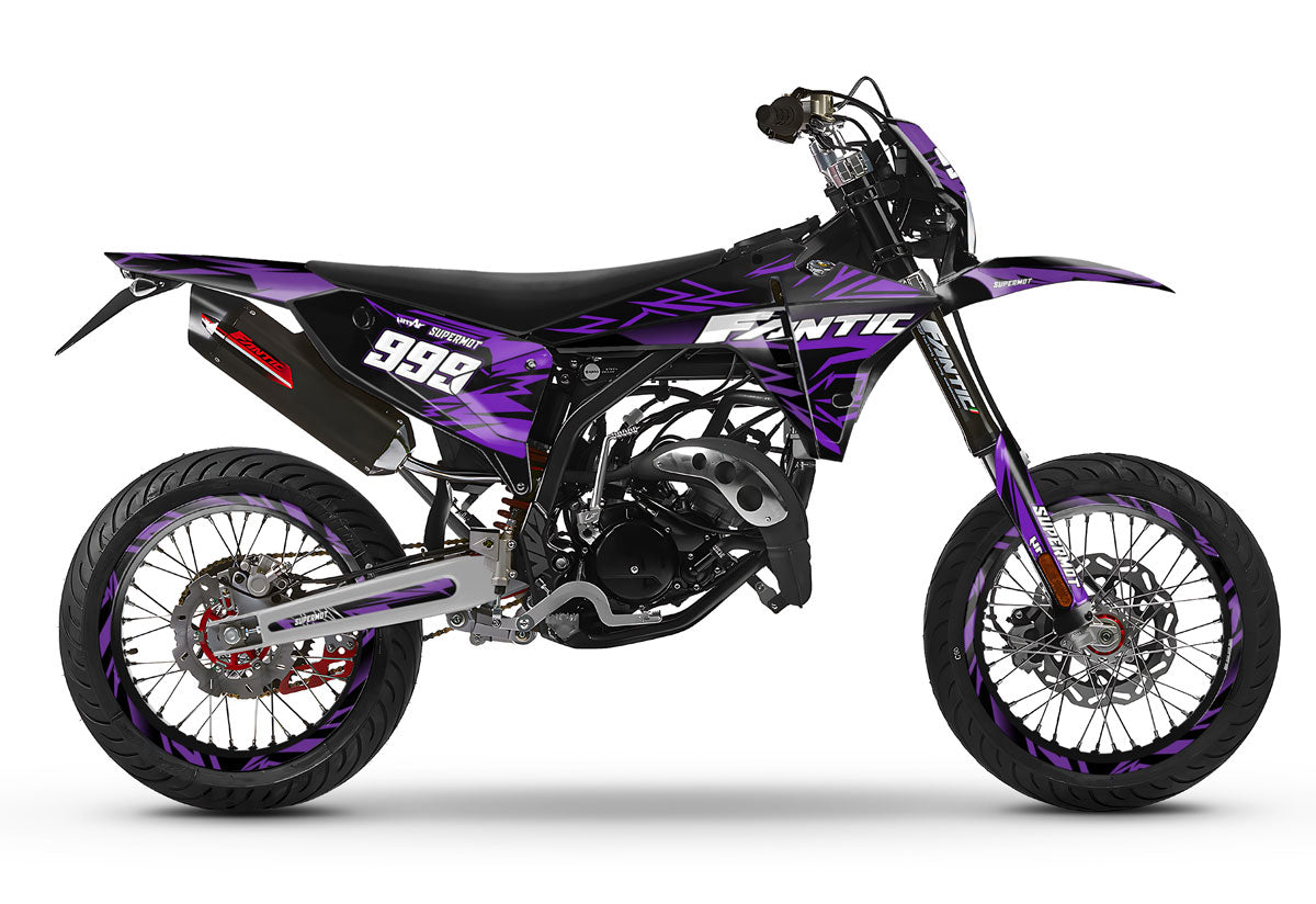 Kit déco Fantic 50cc 2023-2025 Huitième | autocollants moto | personnalisation 50cc | armysctv