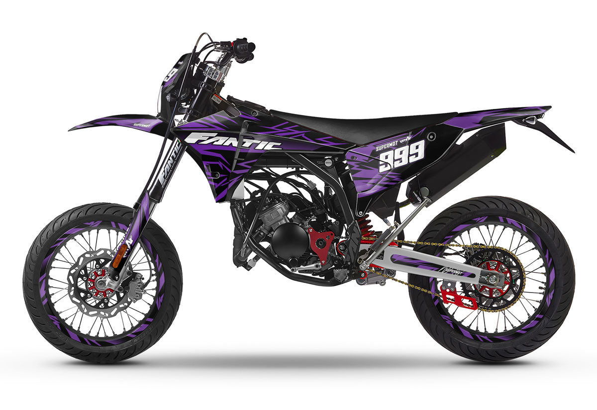 Kit déco Fantic 50cc 2023-2025 Huitième | autocollants moto | personnalisation 50cc | armysctv