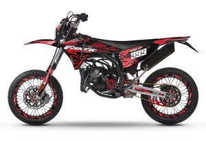 Kit pegatinas Fantic 50cc 2023-2025 Octavo | pegatinas para moto | personalización 50cc | armysctv