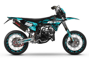 Kit pegatinas Fantic 50cc 2023-2025 Octavo | pegatinas para moto | personalización 50cc | armysctv