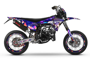 Kit déco Fantic 50cc 2023-2025 Lightning | autocollants moto | personnalisation 50cc | armysctv
