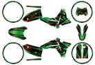 Dekor kit Fantic 50cc 2023-2025 Metallstil | Motorradaufkleber | Personalisierung 50cc | armysctv