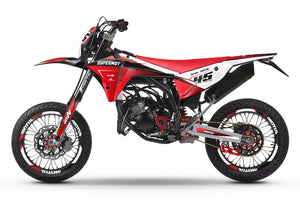 Kit pegatinas Fantic 50cc 2023-2025 Missile | pegatinas para moto | personalización 50cc | armysctv