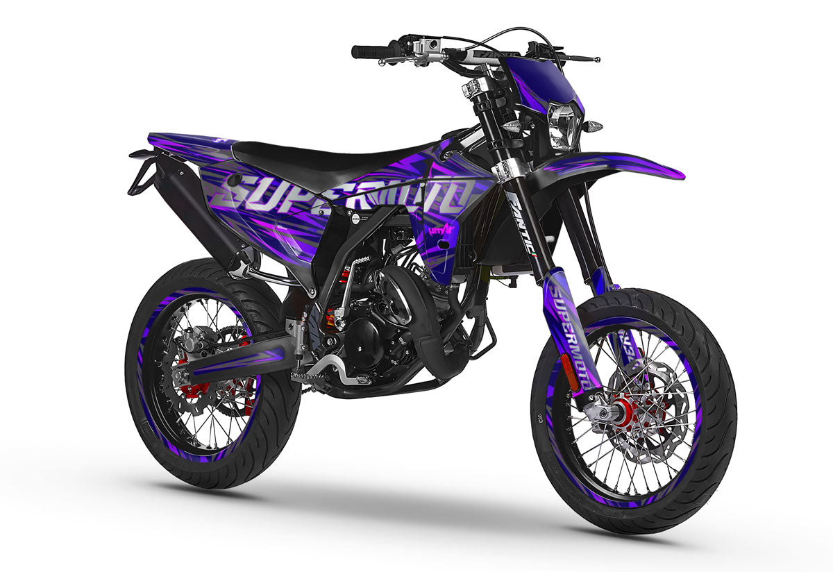 Deko set Fantic XM 50 Motard 2023 2025 Purpink Armysctv deko-set-fantic-xm-50-motard-2023-2025-purpink-armysctv