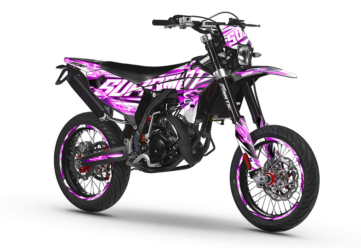 Dekor kit Fantic 50cc 2023-2025 Shaker | Motorradaufkleber | Personalisierung 50cc | armysctv