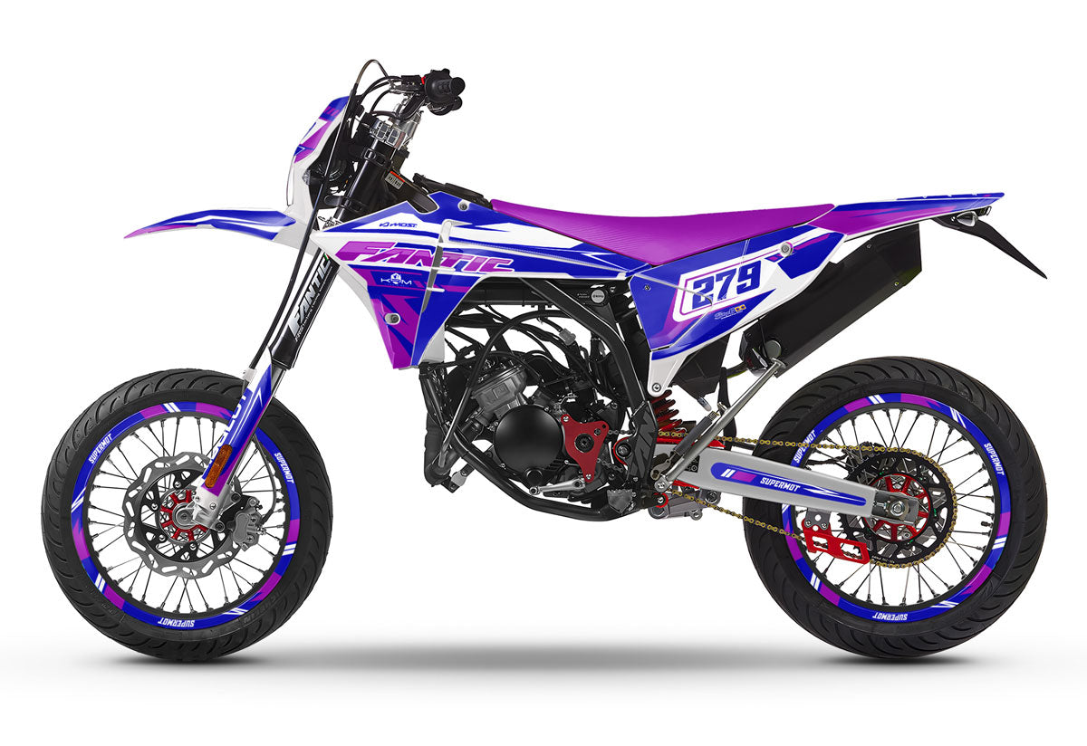 Kit déco Fantic 50cc 2023-2025 Skynine | autocollants moto | personnalisation 50cc | armysctv