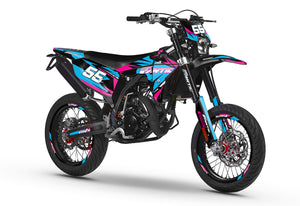 Kit déco Fantic 50cc 2023-2025 Stream | autocollants moto | personnalisation 50cc | armysctv