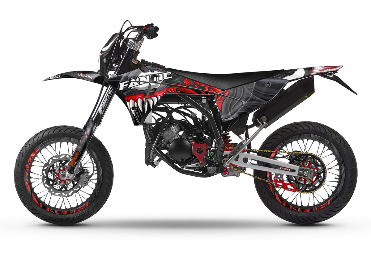 Kit déco Fantic 50cc 2023-2025 Venom | autocollants moto | personnalisation 50cc | armysctv