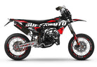Kit déco Fantic 50cc 2023-2025 Vision | autocollants moto | personnalisation 50cc | armysctv