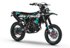 Kit déco Fantic 50cc 2023-2025 Vision | autocollants moto | personnalisation 50cc | armysctv