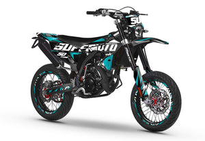Kit déco Fantic 50cc 2023-2025 Vision | autocollants moto | personnalisation 50cc | armysctv