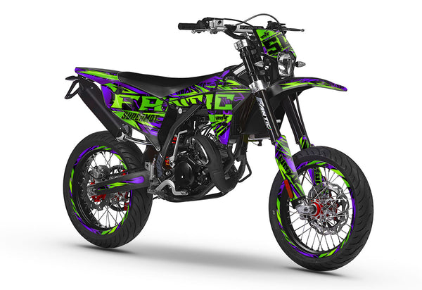 Graphic decals Fantic XM 50 Motard 2023-2025 Zontix