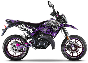 Kit déco Generic Trigger SM 50cc 2006-2018 Eyes | autocollants moto | personnalisation 50cc | armysctv