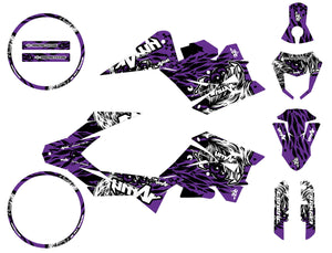 Kit déco Generic Trigger SM 50cc 2006-2018 Eyes | autocollants moto | personnalisation 50cc | armysctv