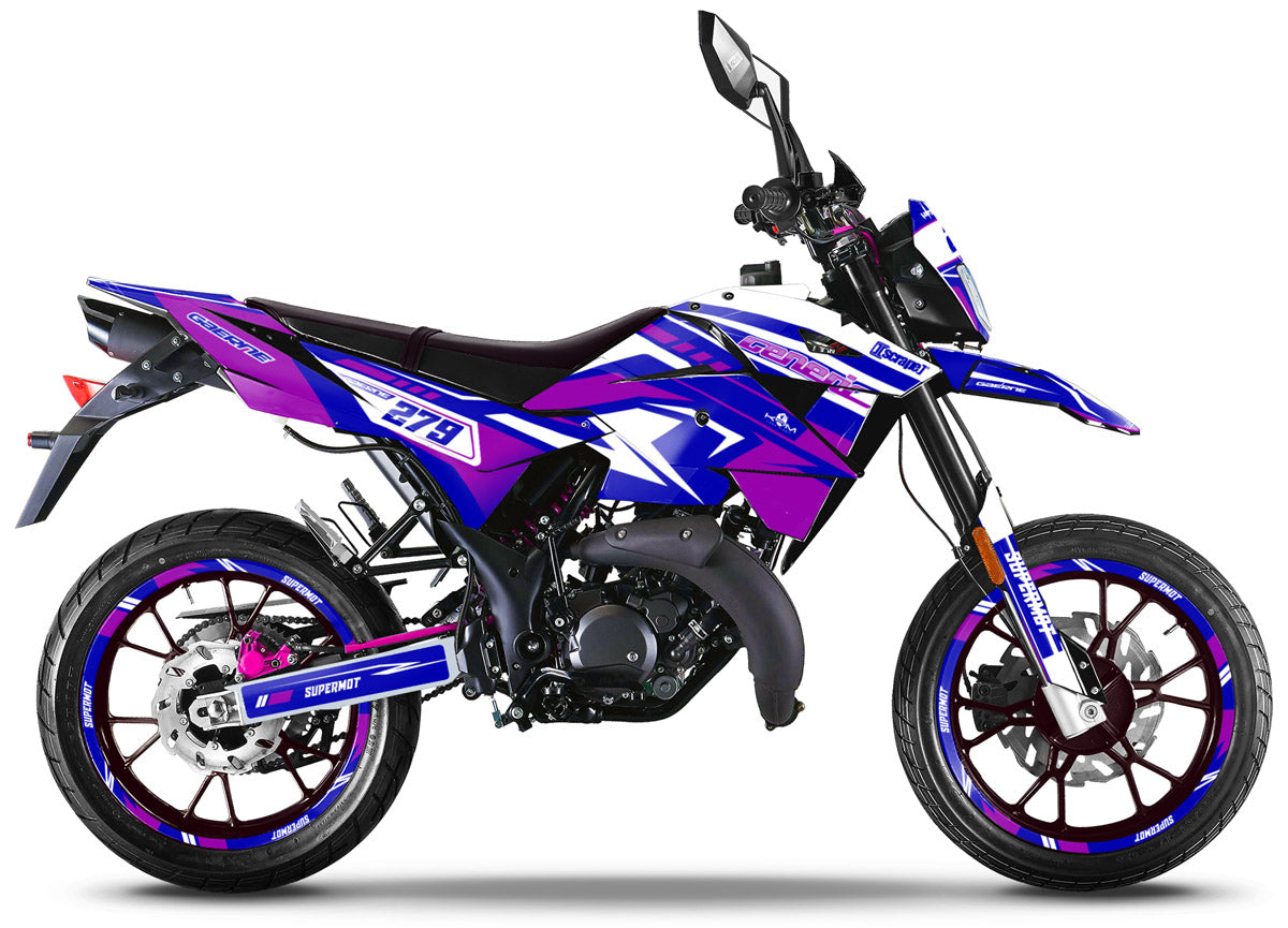 Kit déco Generic Trigger SM 50cc 2006-2018 Skynine | autocollants moto | personnalisation 50cc | armysctv